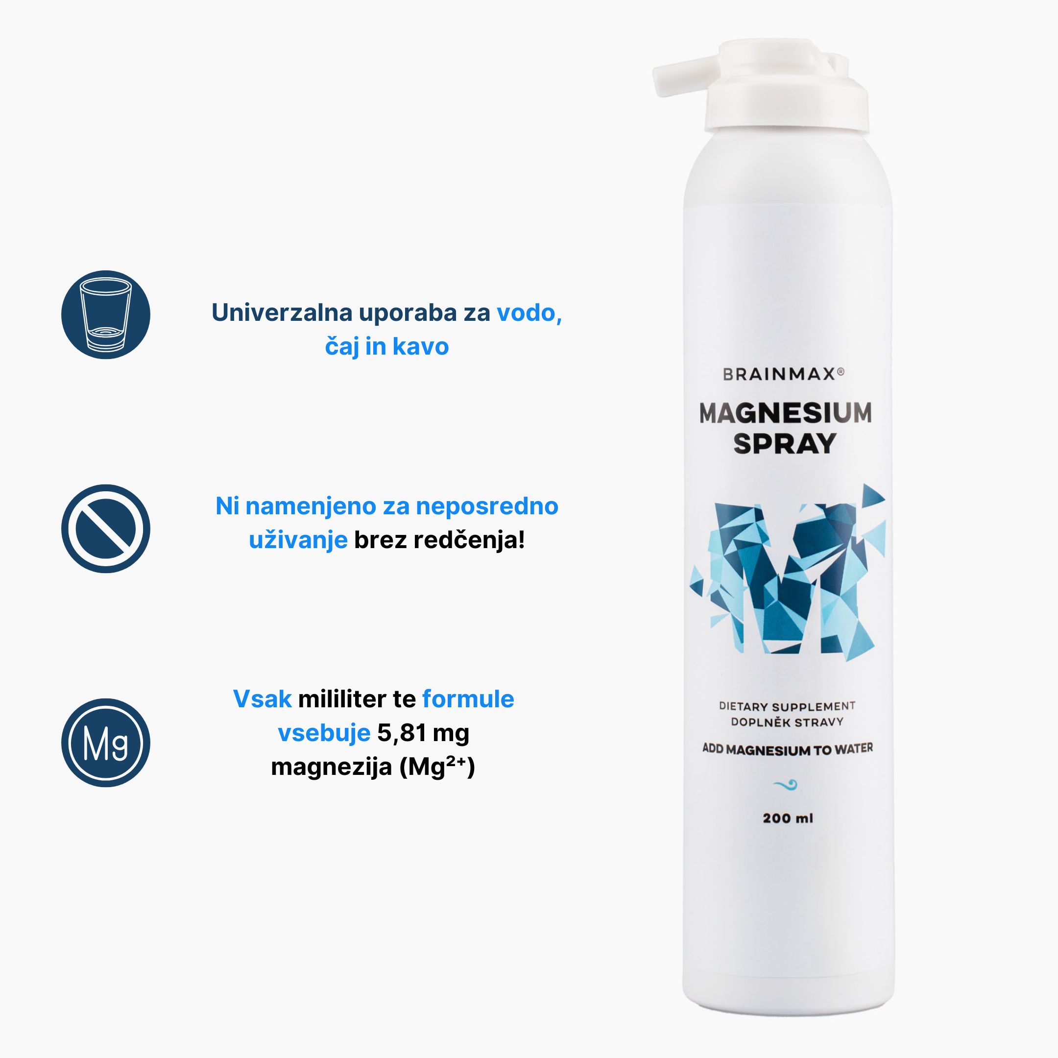 (Slovinština) Magnesium ve spreji